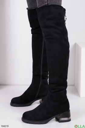 Women's winter boots with heels