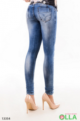 Жіночі облягаючі джинси