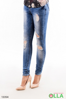 Жіночі облягаючі джинси