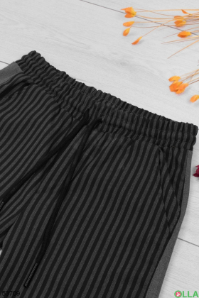 Women's striped sweatpants