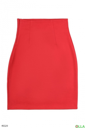 Women's red skirt