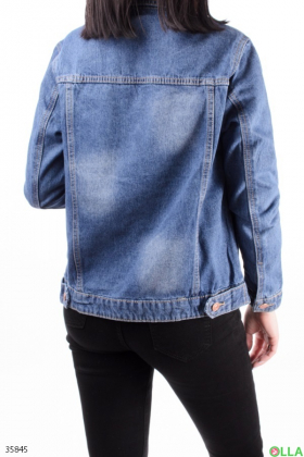 Жіноча джинсова куртка