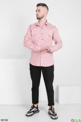 Men's pink shirt