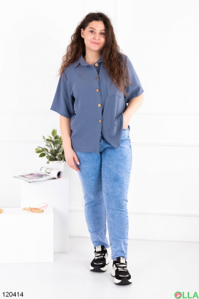 Women's light blue jeans batal