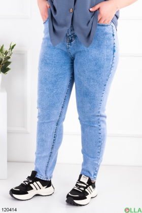 Women's light blue jeans batal