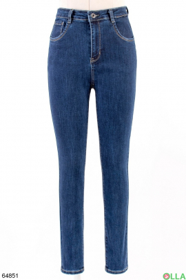 Жіночі сині джинси