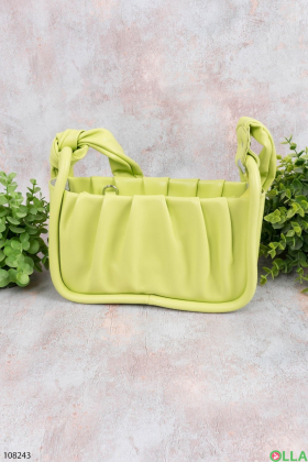 Women's green bag