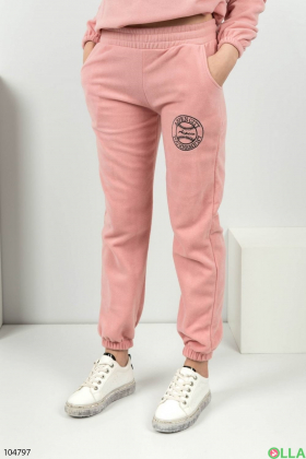 Women's pink tracksuit