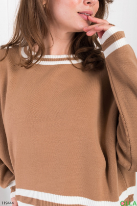 Women's beige sweater
