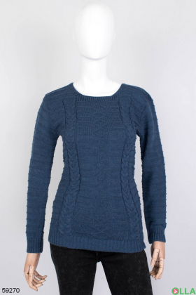 Women's blue sweater