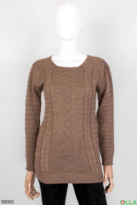Women's brown sweater