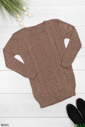 Women's brown sweater