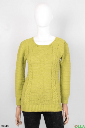 Женский Салатовый свитер
