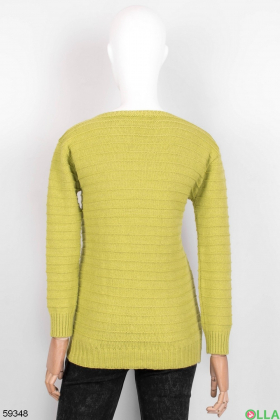 Женский Салатовый свитер