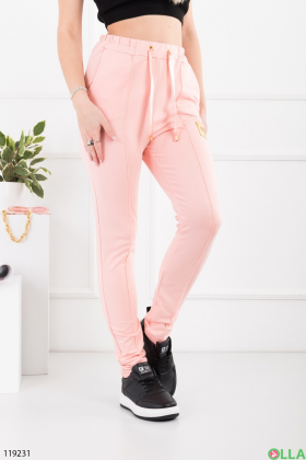 Women's pink sports pants