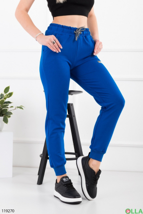 Women's blue jogger pants