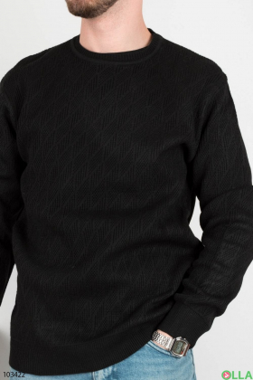 Мужской черный свитер