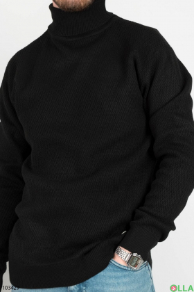 Чоловічий чорний светр