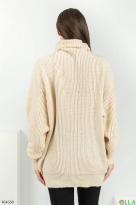 Women's light beige sweater