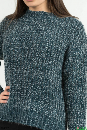 Жіночий темно-сірий светр