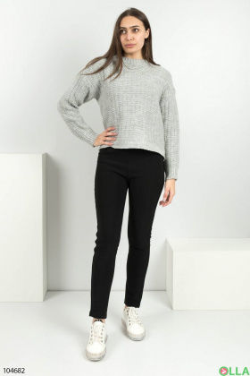 Женский светло-серый свитер