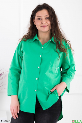 Women's green shirt