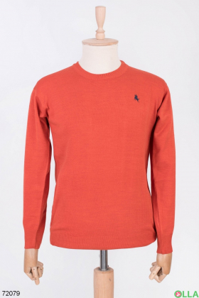 Чоловічий помаранчевий светр