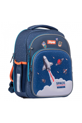 Рюкзак шкільний 1Вересня S-106 Space, синій Синий