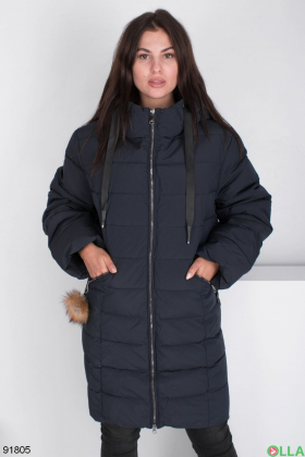 Жіноча зимова куртка на блискавці