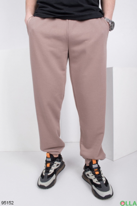 Мужские коричневые спортивные брюки