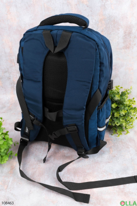 Women's dark blue backpack