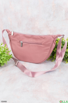 Женская  розовая сумка