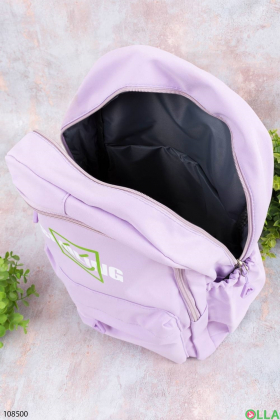 Жіночий фіолетовий рюкзак