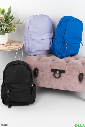 Women's lilac backpack
