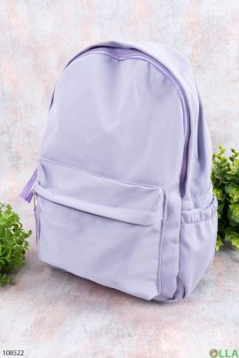 Женский лиловый рюкзак