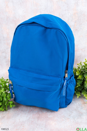Женский синий рюкзак