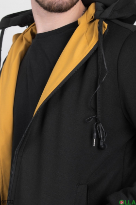 Мужская куртка-трансформер с наушниками