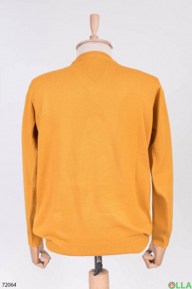 Чоловічий помаранчевий светр