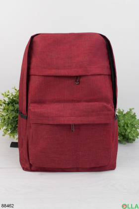 Чоловічий червоний рюкзак