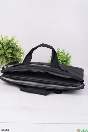 Чорна сумка для ноутбука15.6"