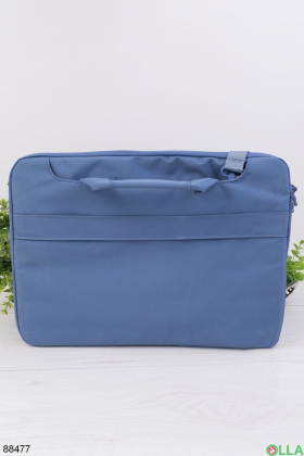 Синяя сумка для ноутбука 15.6"