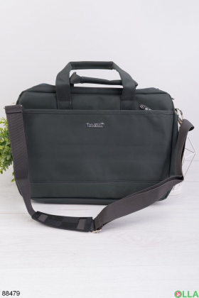 Темно-зелена сумка для ноутбука 15.6"