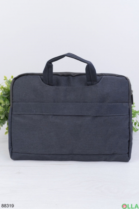 Темно-синя сумка для ноутбука