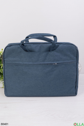 Синя сумка для ноутбука