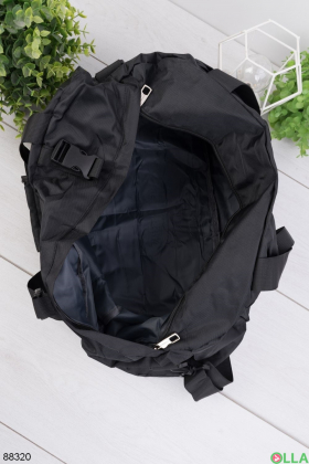 Чорна спортивна сумка
