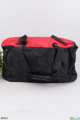 Черно-красная спортивная сумка
