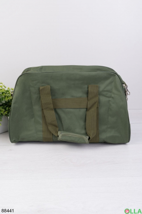 Зеленая спортивная сумка