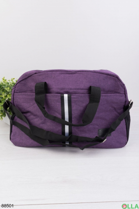 Фіолетова спортивна сумка