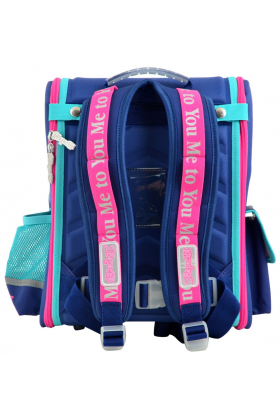 Рюкзак шкільний каркасний 1Вересня H-17 MTY, 34.5*28*13.5 Синий