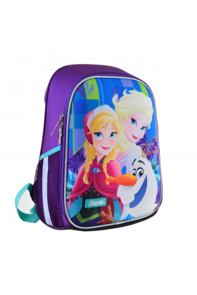 Рюкзак шкільний каркасний 1Вересня H-27 Frozen Фиолетовый